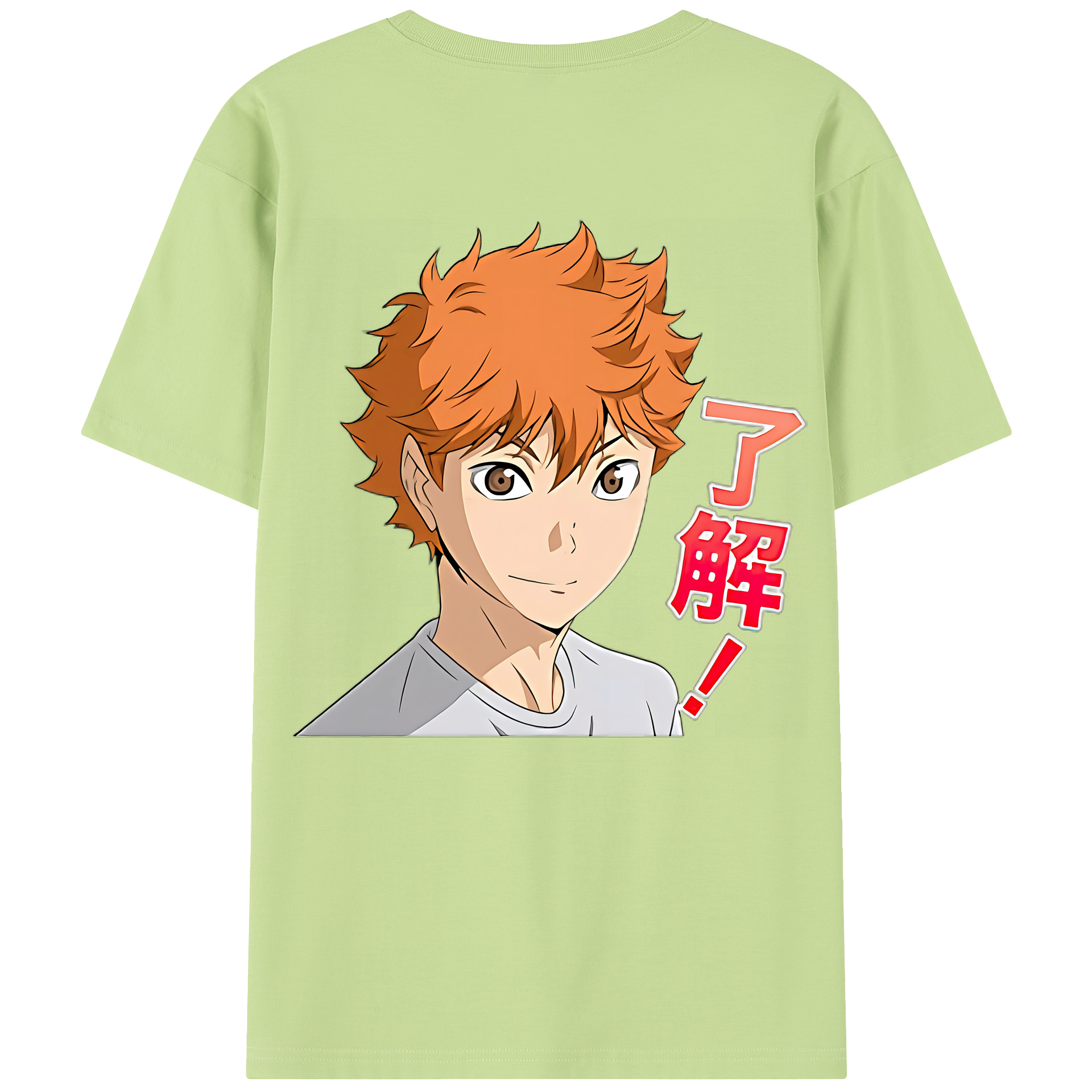 （画像用） ハイキュー!! Haikyu!! 綿100％半袖Tシャツ（背面プリント）